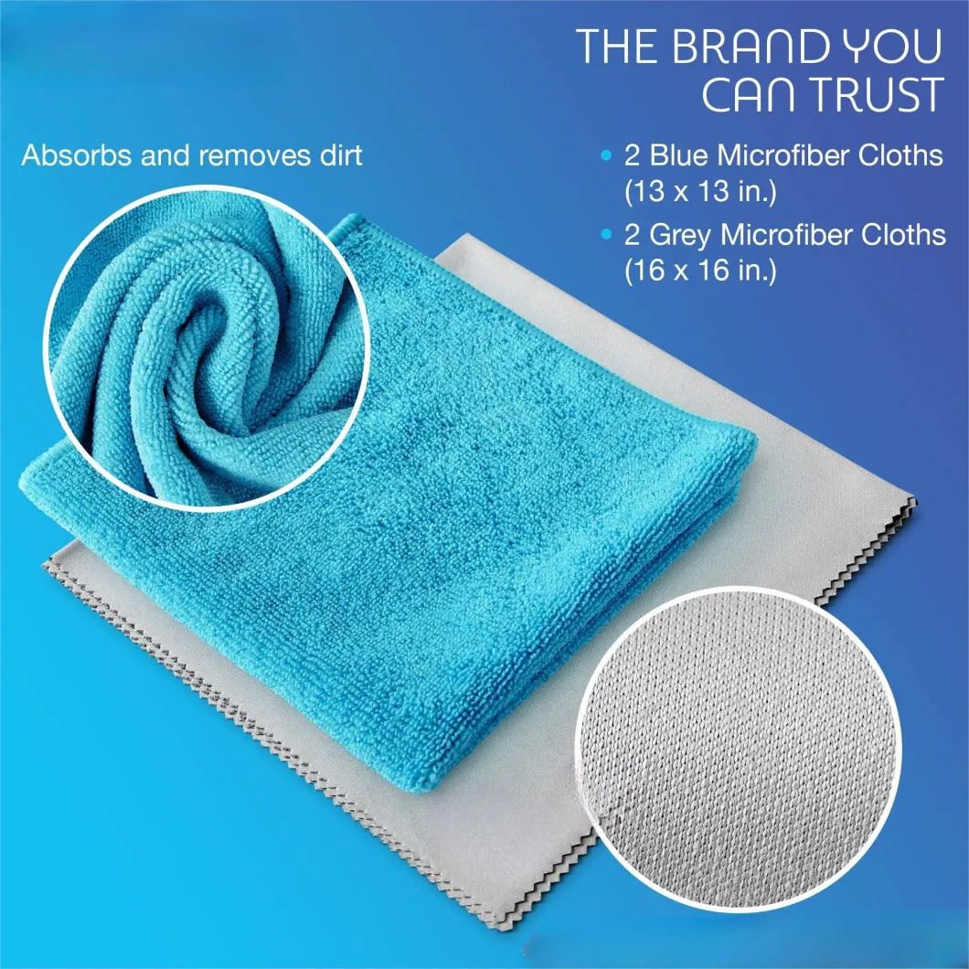 Glasses Dusting Windows Electronics Cleaning Rags Absorbent Ultra-Soft Microfiber Cloths