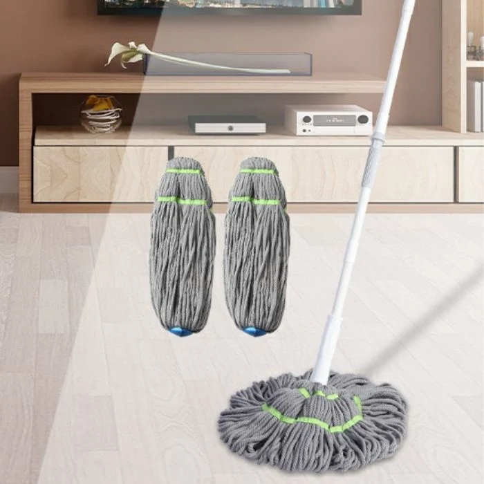 Hot Sale Microfiber Ratchet Tornado Floor Cleaning Self-Wringing Wet Twist Mop