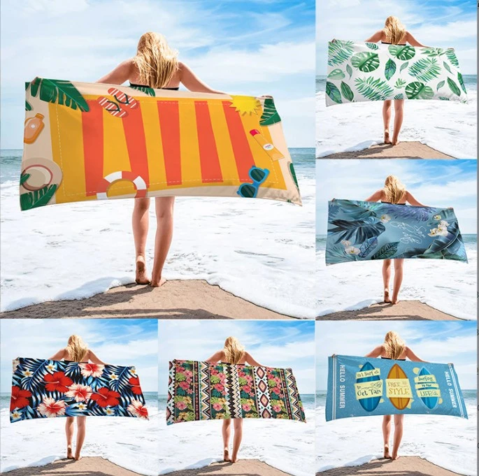 70*140cm Microfibre Beach 3D Digital Printe Beach Towel