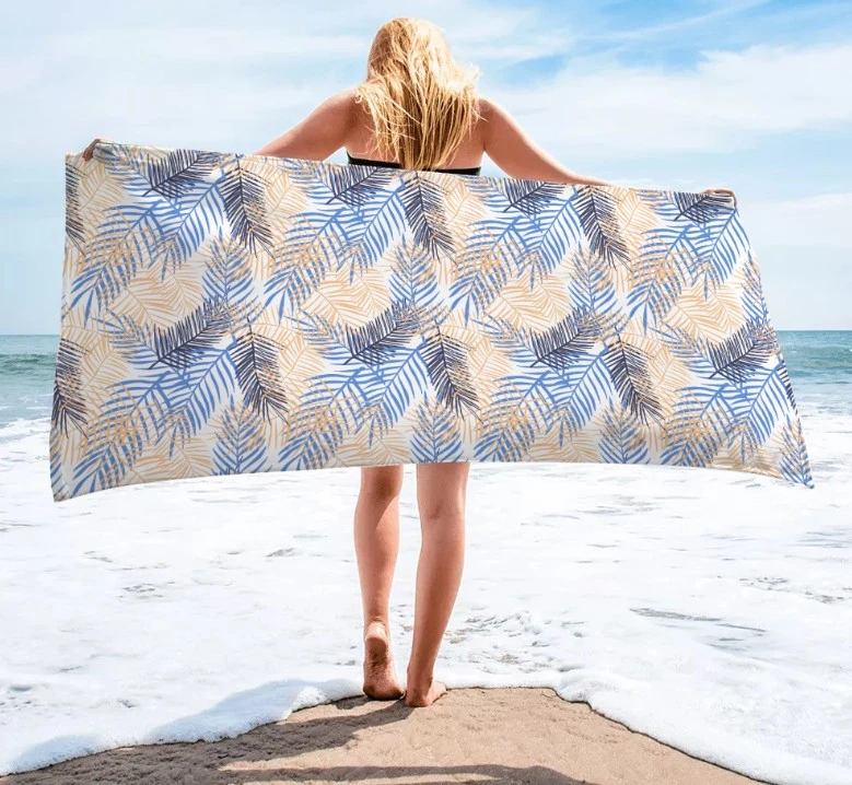 70*140cm Microfibre Beach 3D Digital Printe Beach Towel