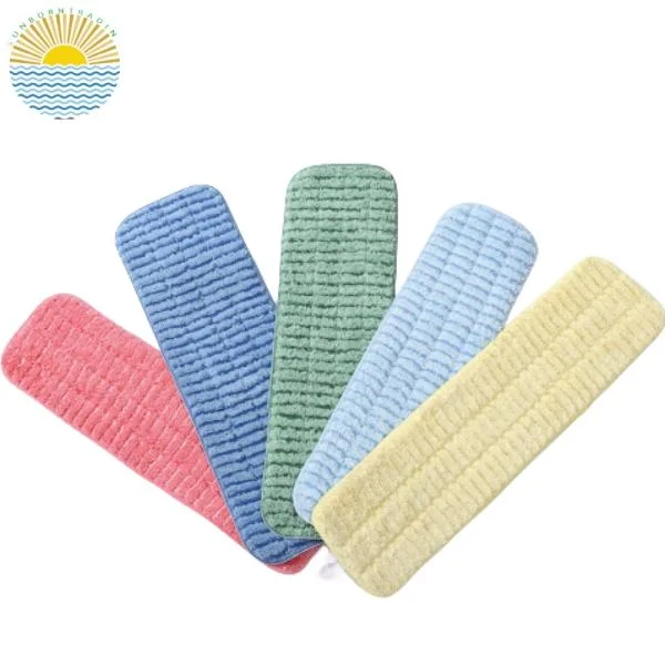 18&quot; 24&quot;Microfiber Scrubber Wet Mop Pad -Microfiber Mop - Color-Coded Scrubber