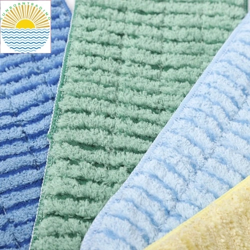 18&quot; 24&quot;Microfiber Scrubber Wet Mop Pad -Microfiber Mop - Color-Coded Scrubber