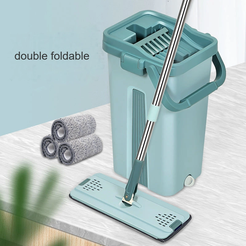 Best Selling Floor Magic Mop Easy Cleaner Bathroom Rolling Flat Mop