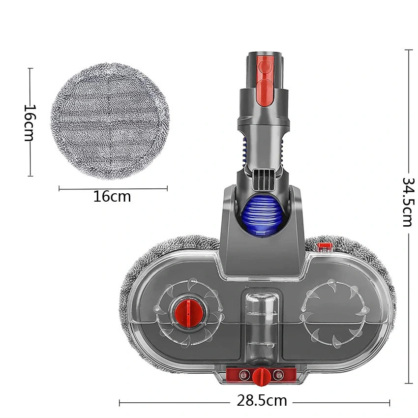 V7 V8 V10 Electric Mop Head Wet and Dry Electric Floor Brush