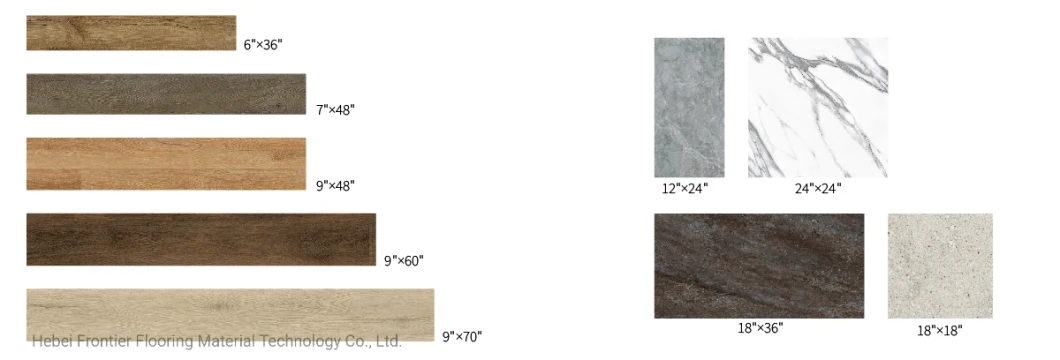 UV Coating Finishing Floating Click Installation WPC Flooring with EVA Pad