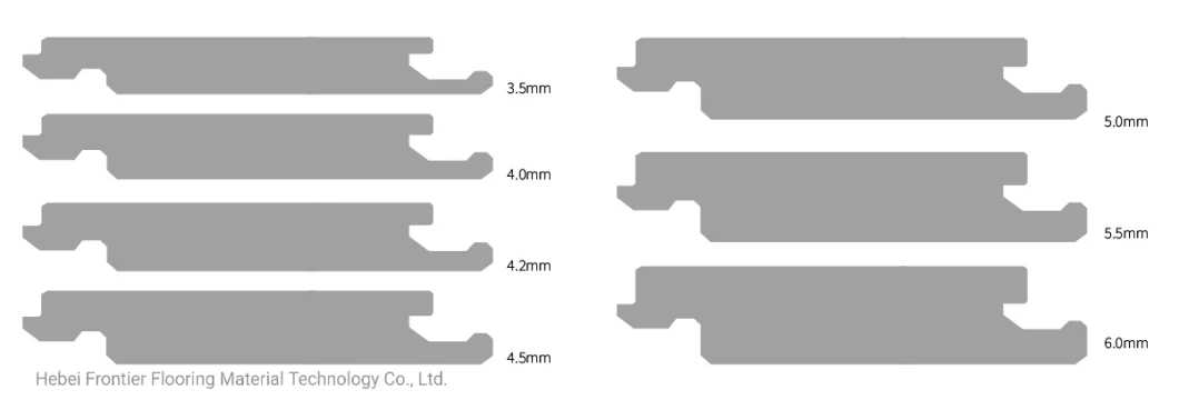 UV Coating Finishing Floating Click Installation WPC Flooring with EVA Pad