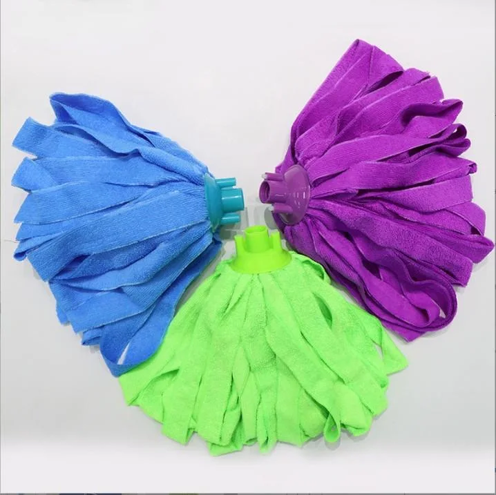 130g Mop Head Replacement Blue Microfiber Cloth Mop Head