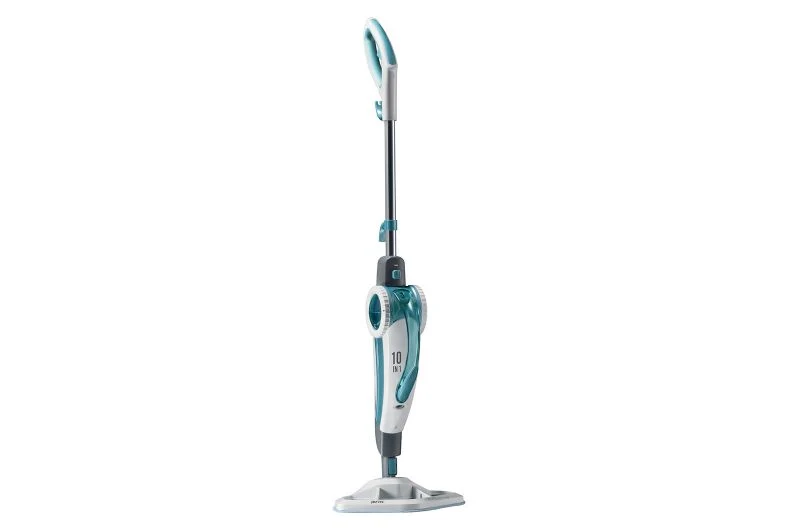 10-in-1 Steam Mop with Handy Detachable Handheld Unit