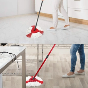 Spin Mop Replacements Heads Compatible with Vileda / O-Cedar, Easy Cleaning Refills Microfiber Mop