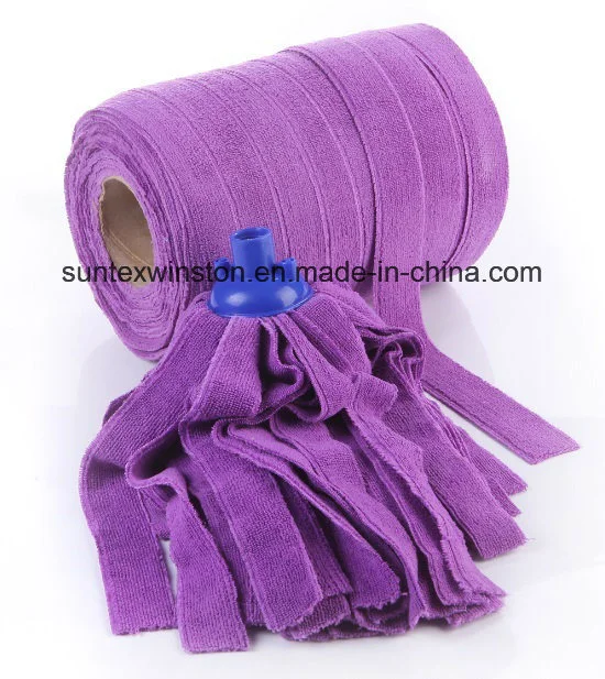 Various Colors of Microfiber Sliced Mop Cloths Manufacturer