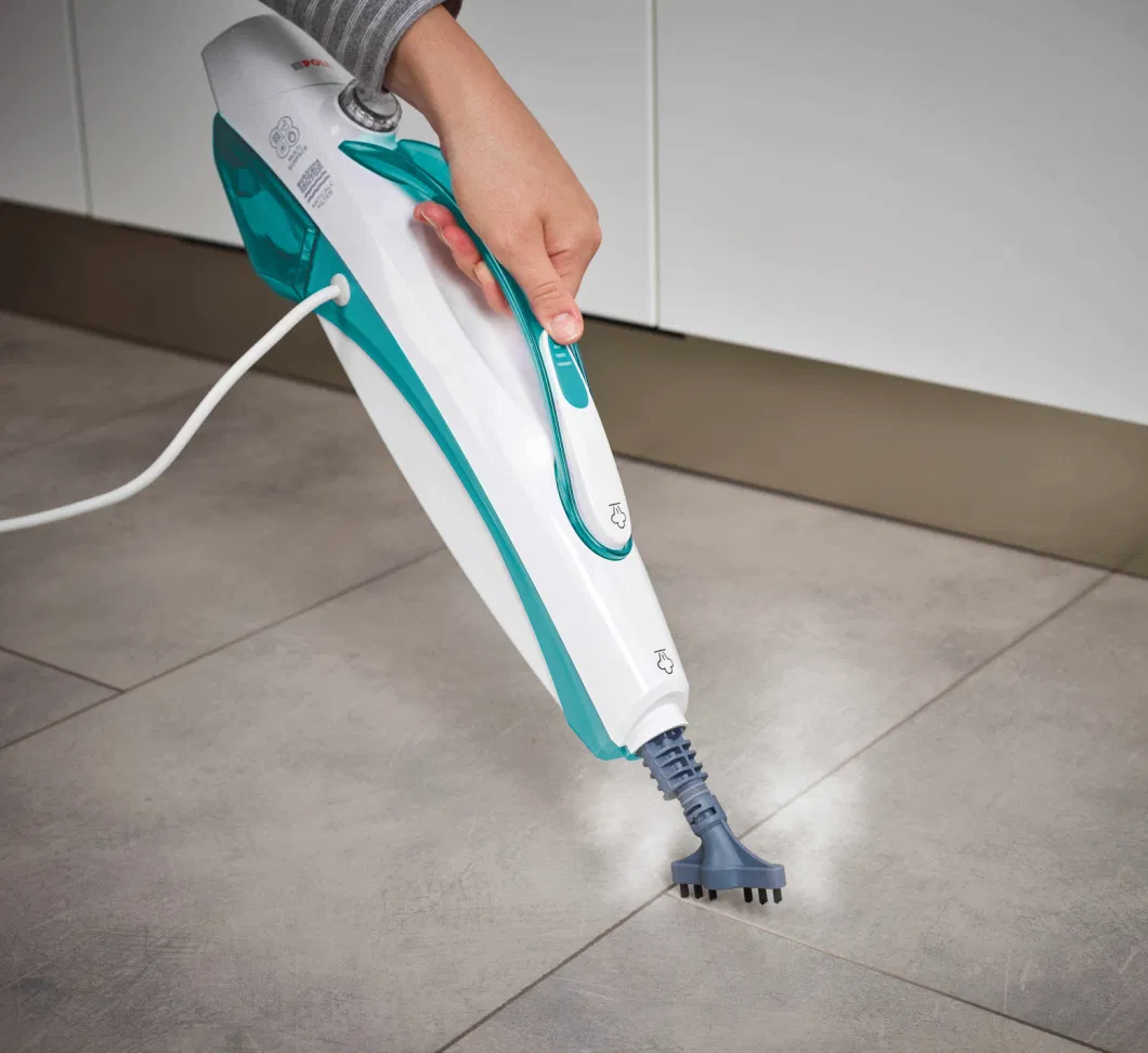 Convenient 10-in-1 White Steam Mop Cleaner