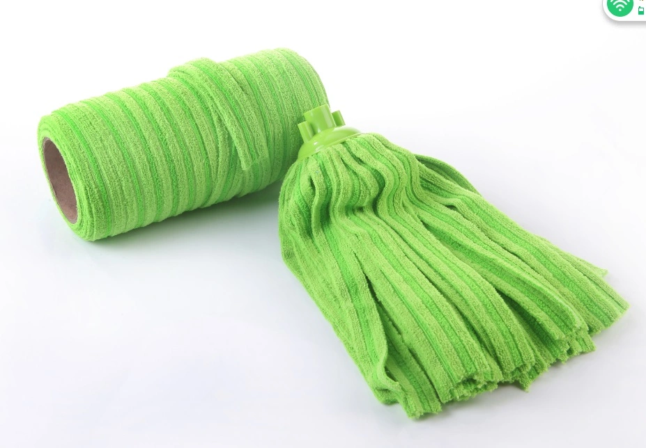 Various Colors of Microfiber Sliced Mop Cloths Manufacturer