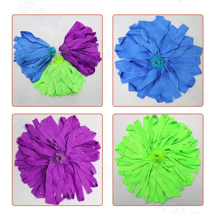 130g Mop Head Replacement Blue Microfiber Cloth Mop Head