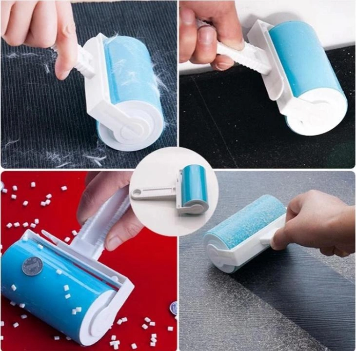 Washable Reusable Sticky Remover Hair Dust Clothes Pet Mini Brush Removal Cleaner Drum Cover Cloth Lint Roller