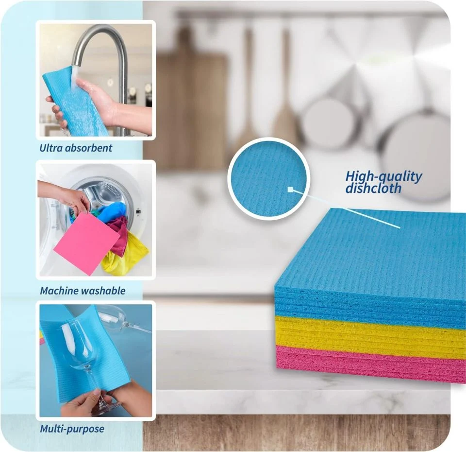 Ultra Absorbent Paper Towels for Kitchen, (8 Colors available)