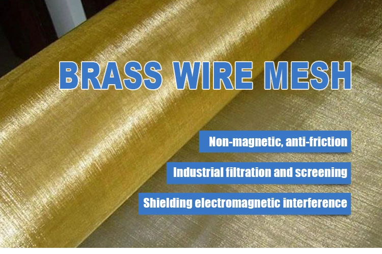 #20 30 40 50 60 70 90 100 Brass Screen Wire Mesh Filter Cloth