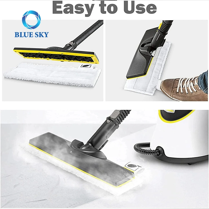 Replacement Microfiber Mop Cloths &amp; Pads Fit for Karchers Easyfix Steam Cleaner Sc1 Sc2 Sc3 Sc4 Sc5 1.516-330.0 1.513-110.0