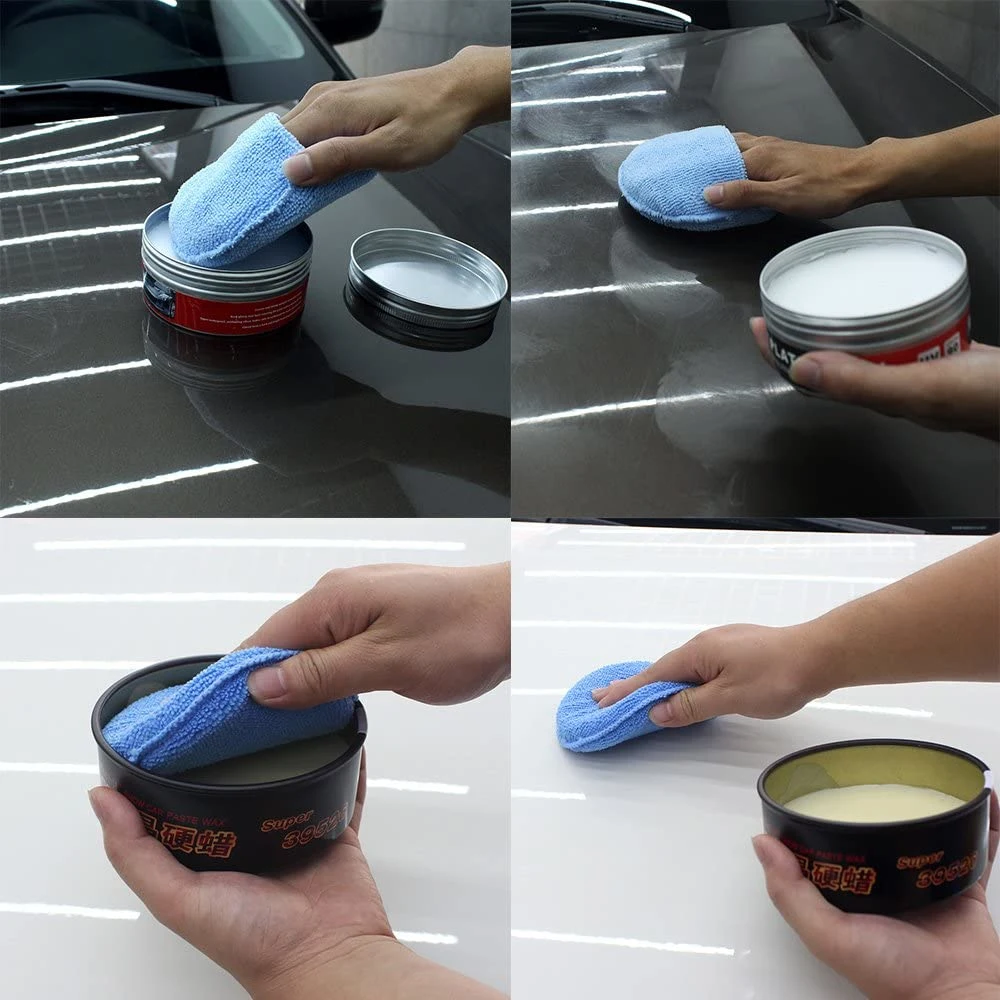 Good Quality Microfiber Applicator Microfiber Wax Foam Applicator Pads Microfiber Round Sponge Detailing Cleaning Pads