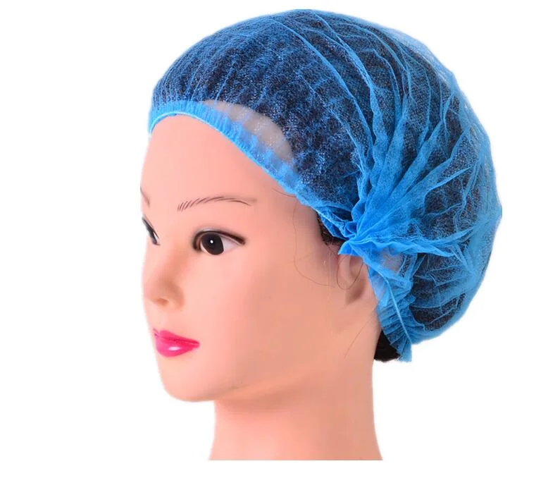 Surgical/Medical/Dental/Nursing/Scrub/Space/Mob/Mop/Work/Snood/SMS Nonwoven Disposable PP Cap for Doctor/Surgeon/Nurse/Worker(Bouffant/Round/Pleated/Strip/Clip