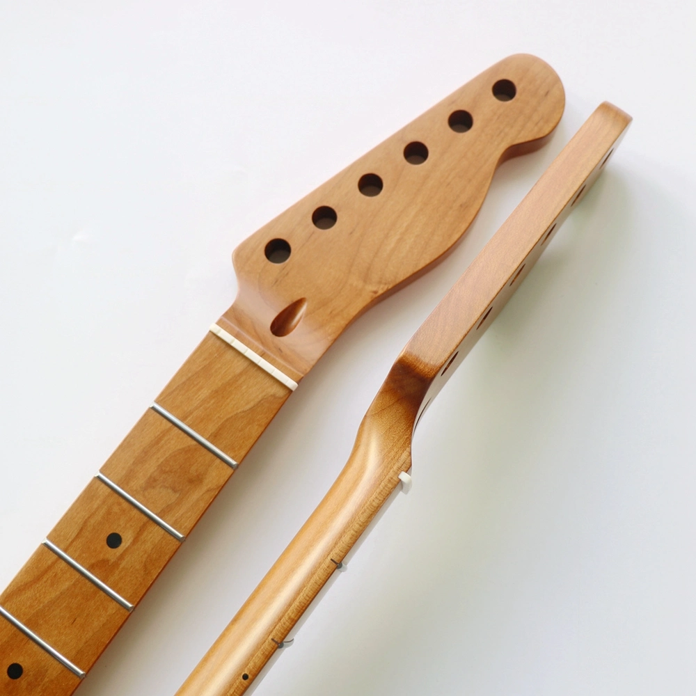 Quality Nitro Finished Roasted Tele Guitar Neck Replacement for Wholesale