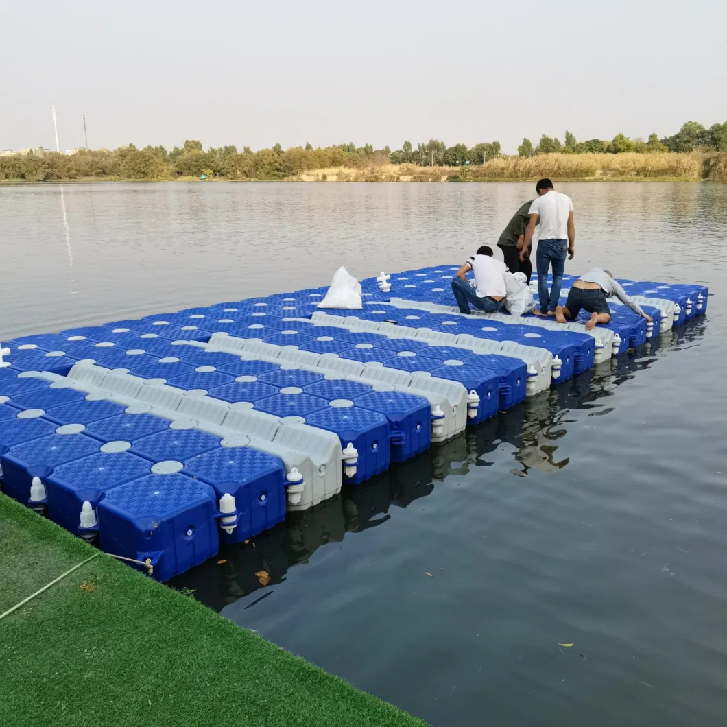 Jet Car Floating Platform with Winch and Bollard