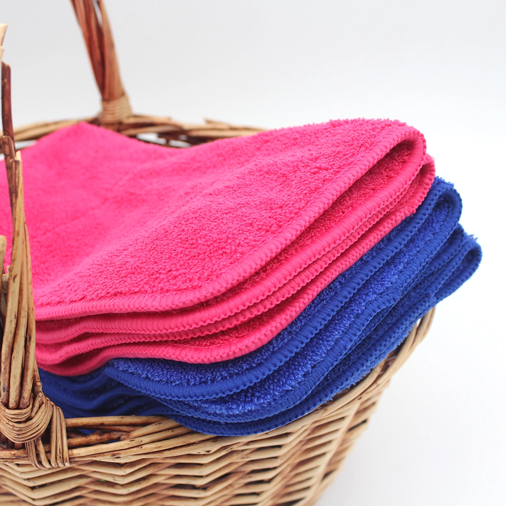 Colorful Coral Fleece Mop Cloth Clean Cleaning Soft Microfiber Mop Head Pads