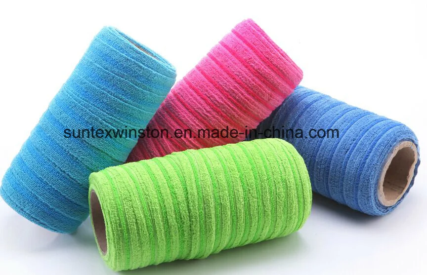 Various Colors of Microfiber Sliced Mop Cloths Manufacturer