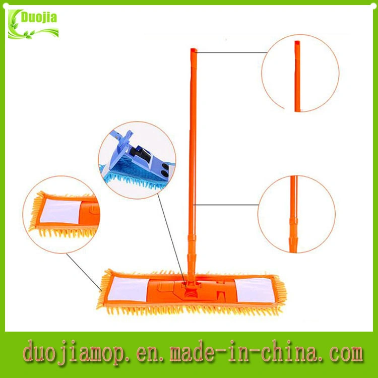 Popular Microfiber Flat Floor Mop with &quot;Pocket&quot;