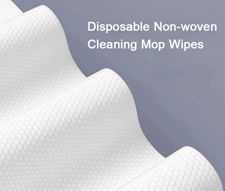 Alternative Cleaning Pad Wet Mop Towels Flat Replacement Wipes Lazy Mop Towel Non-Woven Paper