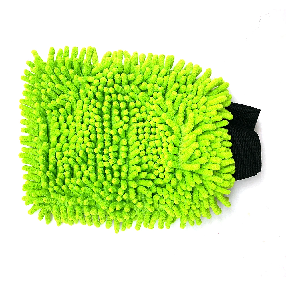 Household Microfiber Car Care Wash Cleaning Chenille Cleaning Glove