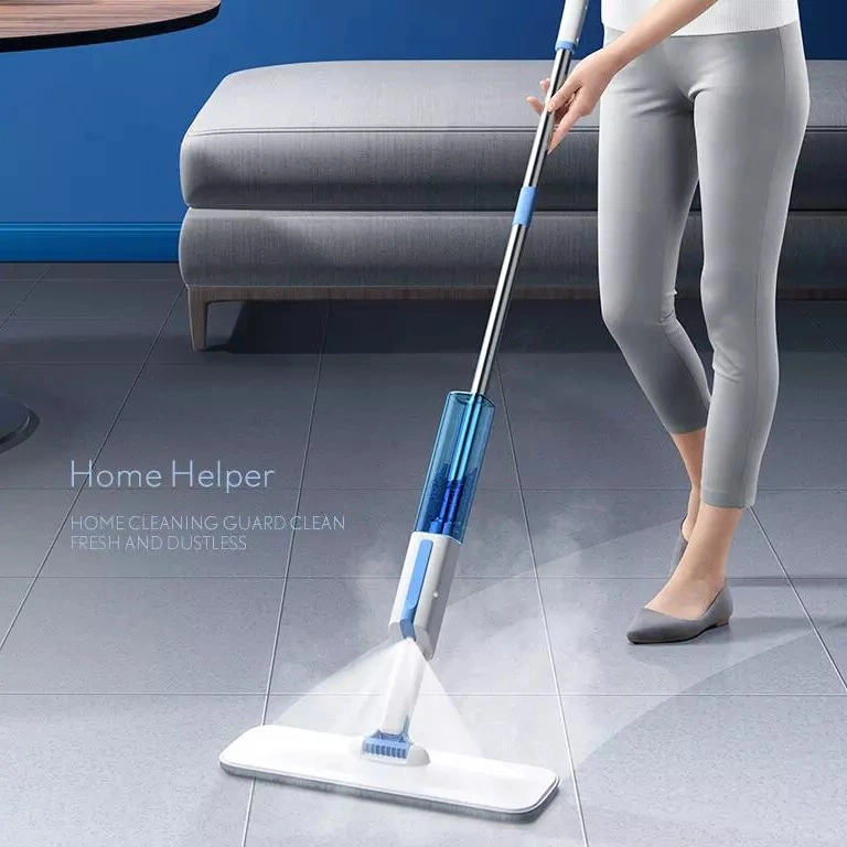 Metal Pole Microfiber Head Spray Microfiber Floor Mop