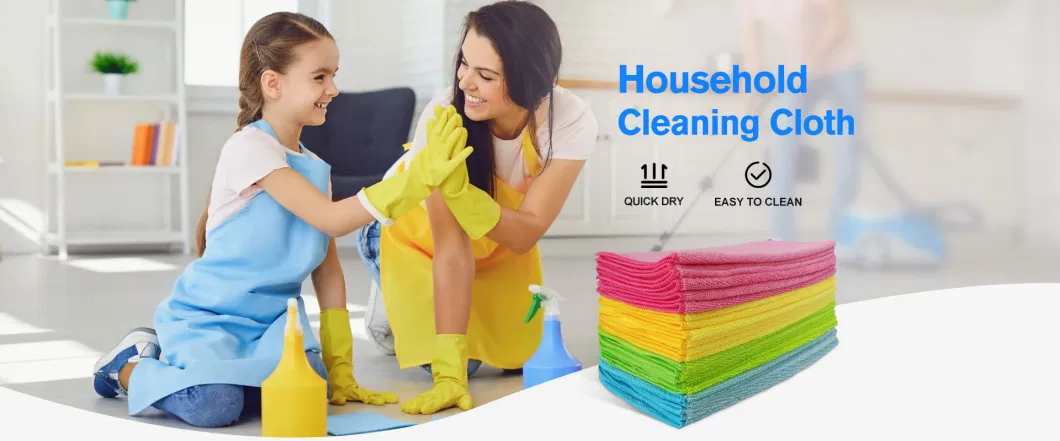 Kitchen Cleaning Cloth with High Absorbency for Household Use