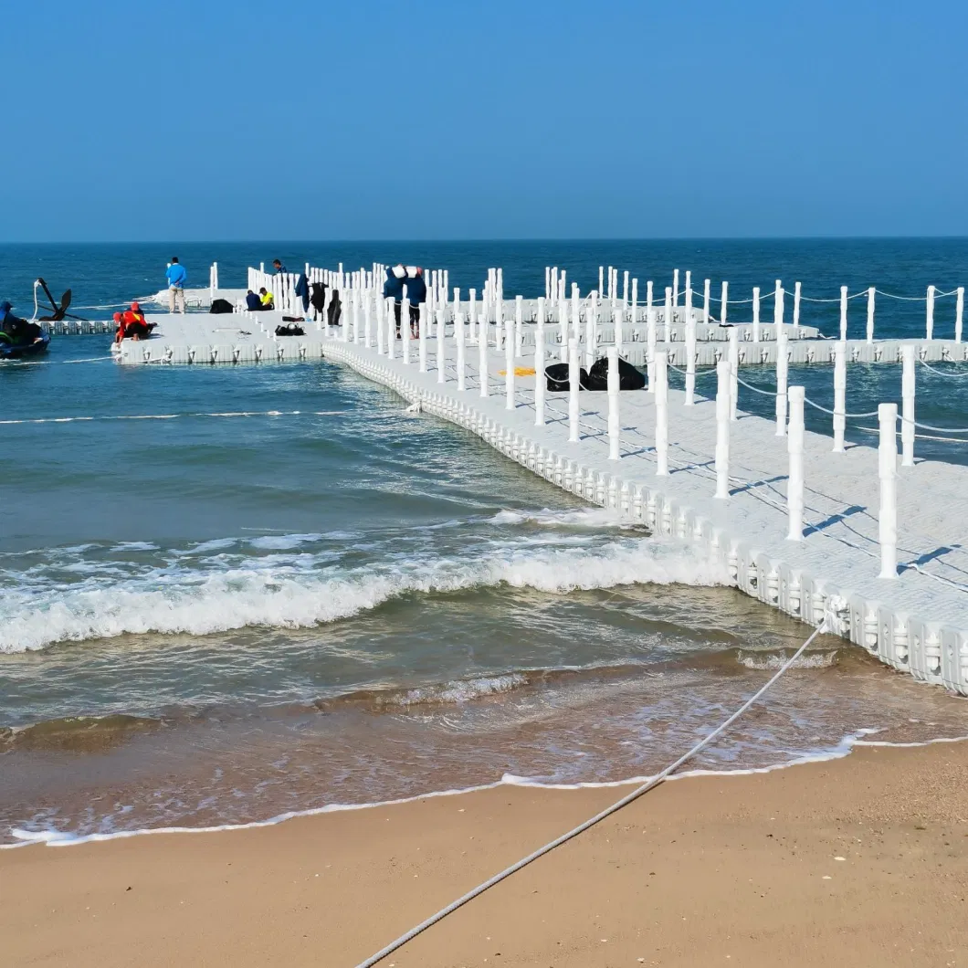 Jet Car Floating Platform with Winch and Bollard