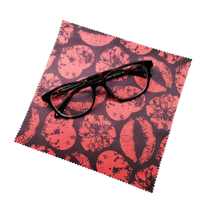 Custom Print Logo Microfiber Screen Lens Cleaning Cloth