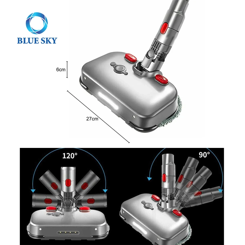 Electric Motorised Wet and Dry Mop Head Replacement Parts for Dyson V7 V8 V10 V11 Floor Cordless Stick Vacuum Cleaners