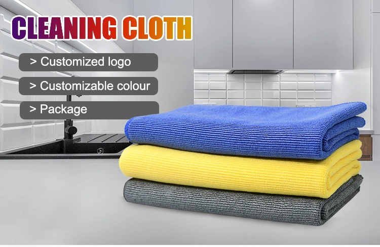 Sustainable Powerful Dust Removal Rags Microfiber Cleaning Cloths for Kitchen