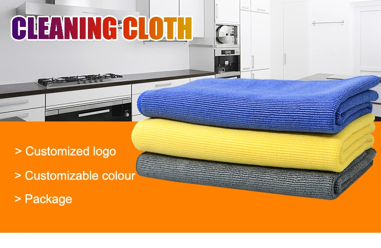 Sustainable Powerful Dust Removal Rags Microfiber Cleaning Cloths for Kitchen