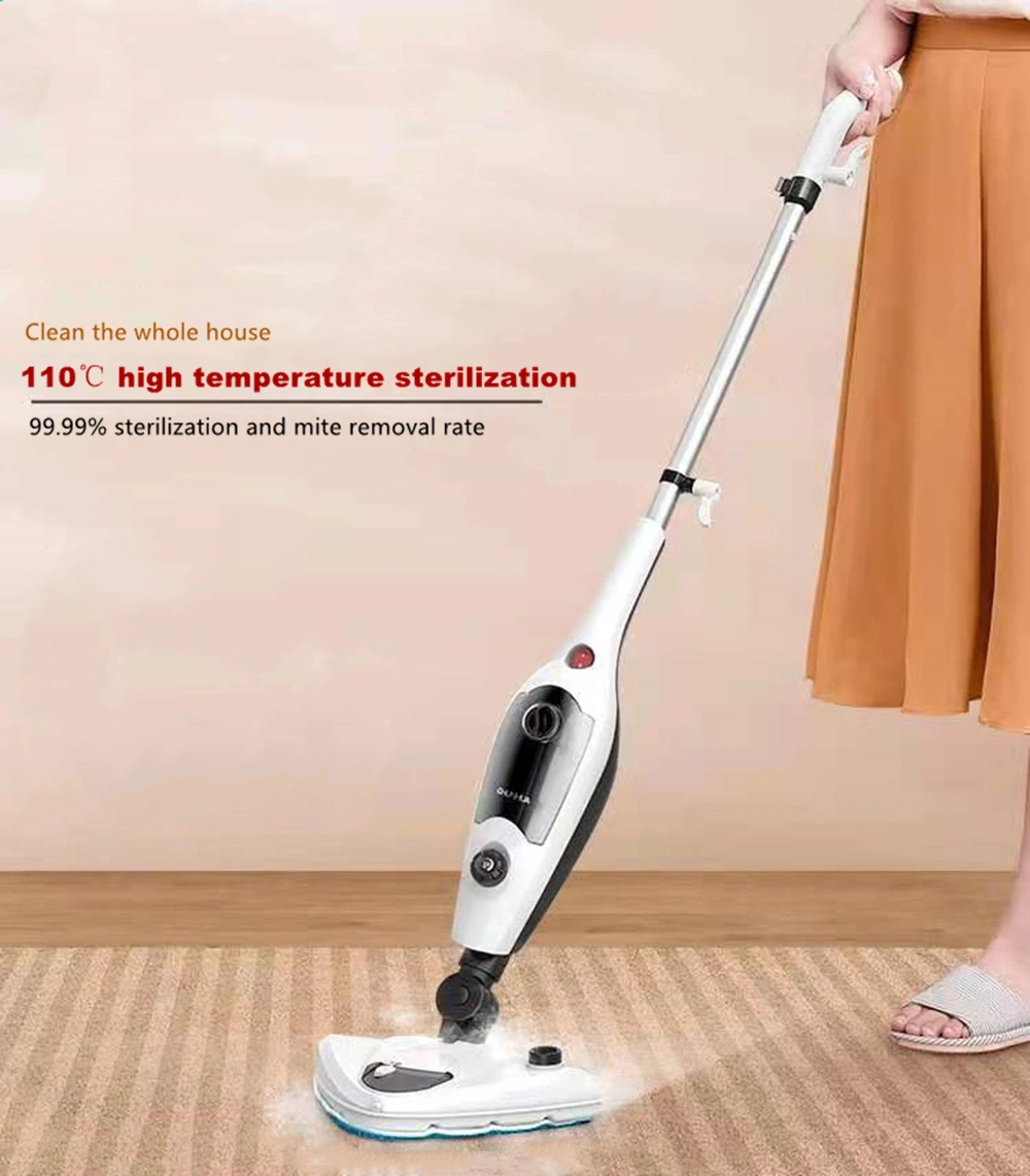 Detachable Handheld Steam Mop with 180 &Deg; for Powerful Cleaning