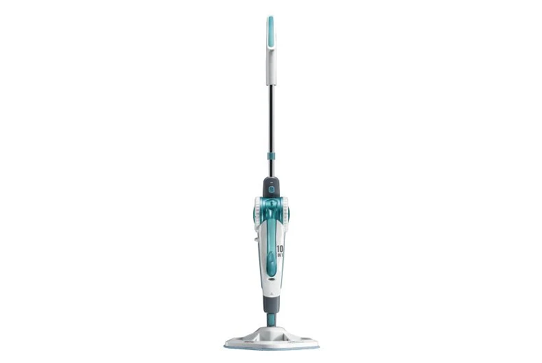 10-in-1 Steam Mop with Handy Detachable Handheld Unit