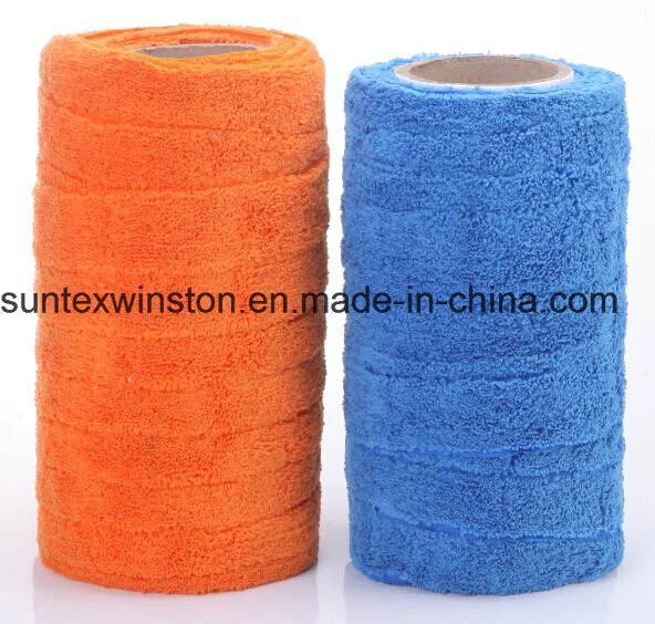 Various Colors of Microfiber Sliced Mop Cloths Manufacturer