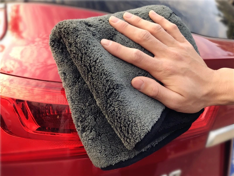 Super Plush Microfiber Dust Removal 8mm Coral Fleece Towel Cleaning Cloth for Car Clean House Clean