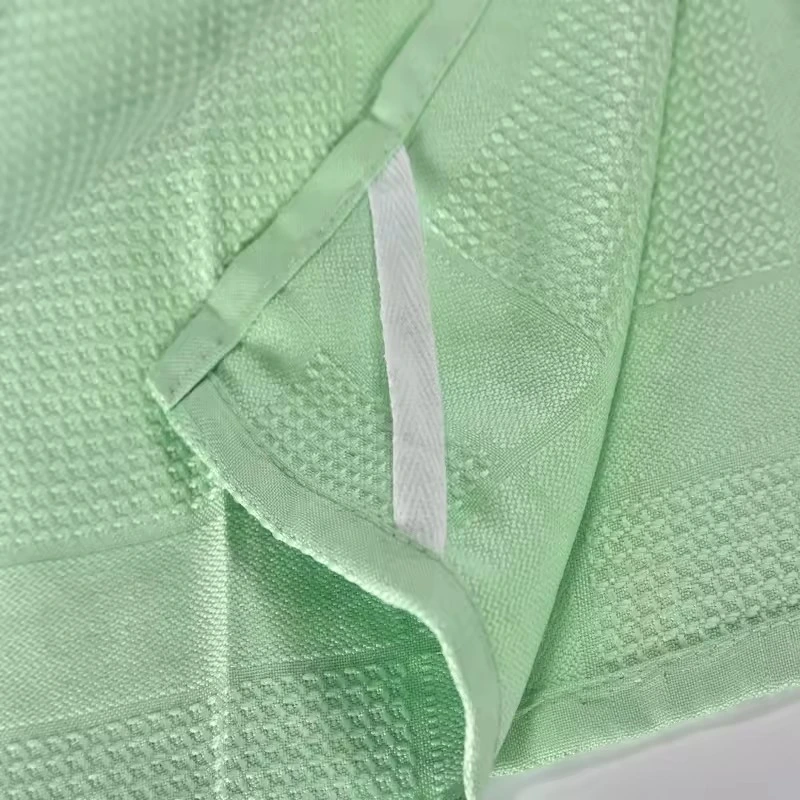 Esun 60*40cm Super Absorbent Household Wash Microfibre Kitchen Magic Microfiber Cleaning Cloths Waffle Weave Tea Towels