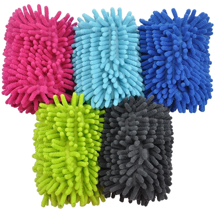 Wholesale Machine Washable Microfiber Mop Clean Floor Chenille Flat Microfiber Mops Cleaning Cloths Floor Mop Head