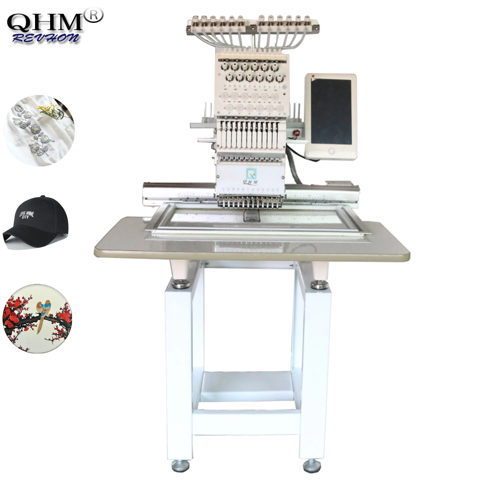 Best Commercial Computerized Flat/Hat/Shirts Embroidery Machine Sing Head Cheap Price