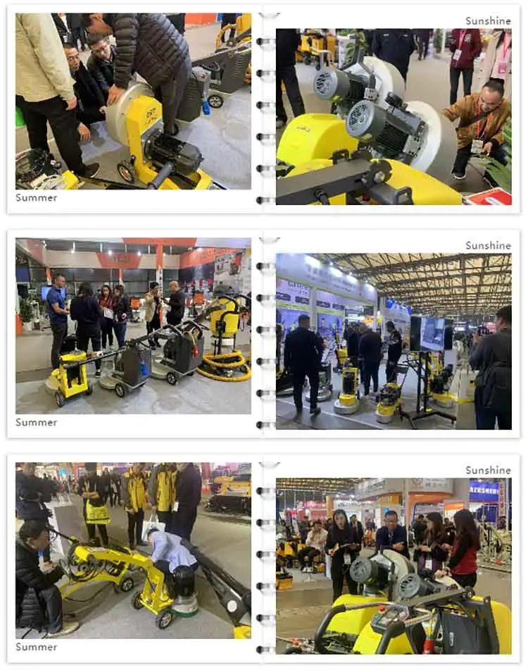 New Epicyclic Disk Renewing Industrial Cleaning Hand Held Concrete Terrazzo Marble Grinding Floor Polishing Machine