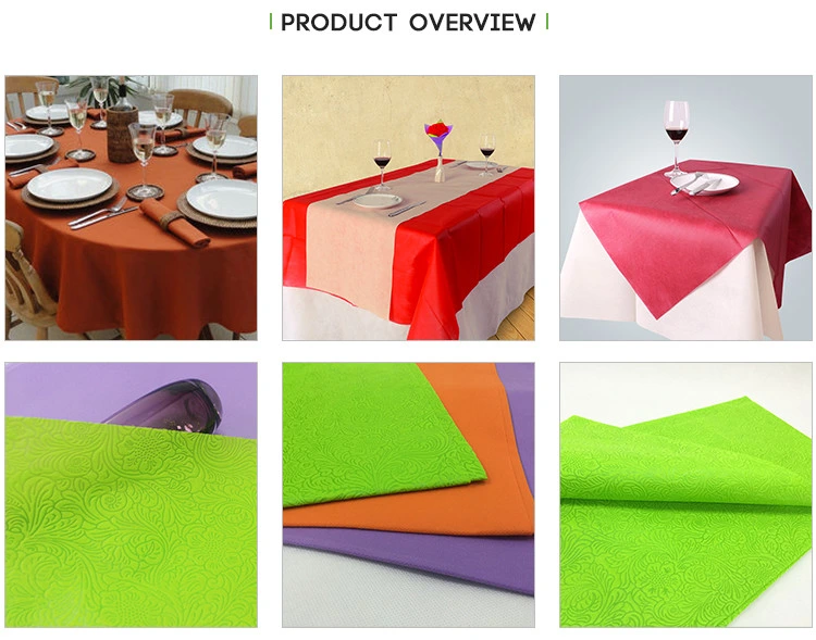 Disposable Nonwoven Fabric Tablecloths Cheap Anti Stain Table Cloth