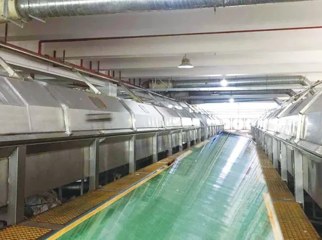 Feeding System Suitable for Dyeing Natural, Synthetic and Chemical Fibre in High Count Yarn Dyeing Production Machines