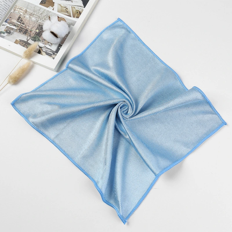 Wholesale Premium Streak Free Shinning Towel for Window Mirror Screen Microfibre Glass Cleaning Cloth