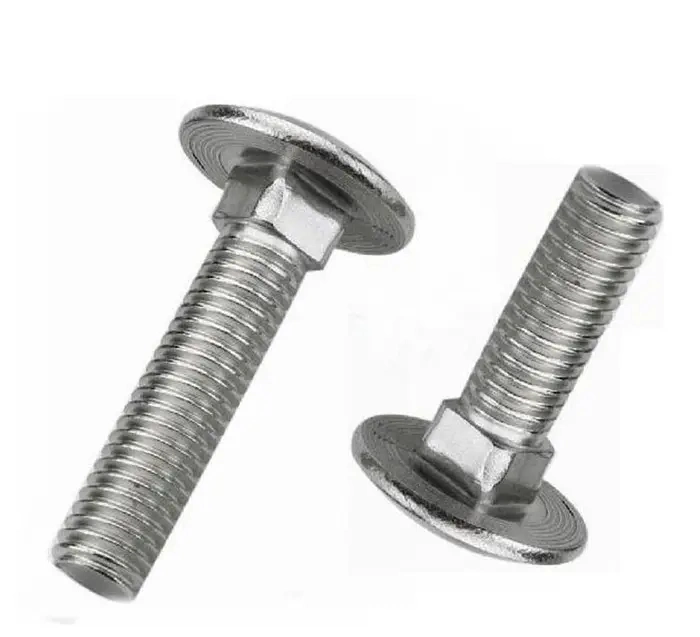 Carriage Bolt Stainless Steel Round Head Square Neck Price Negotiable Delivers Quickly