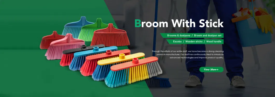 Plastic Cleaning Sweeping Head Floor Brush Broom Head